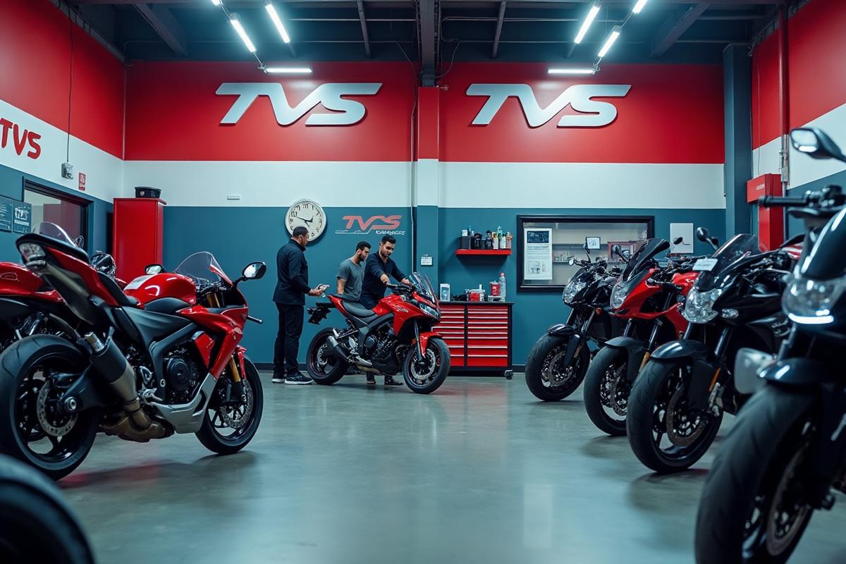 TVS bikes & scooter Showroom in Calicut